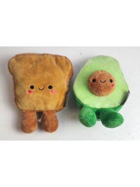 Hallmark Better Together Avocado and Toast Magnetic Plush - 5" Tall